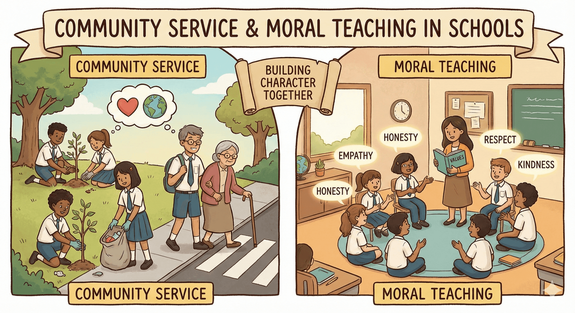 Start Early With Values at Lions Public School