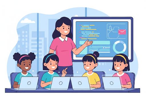 Encouraging Girls Into Tech at KR Mangalam World School