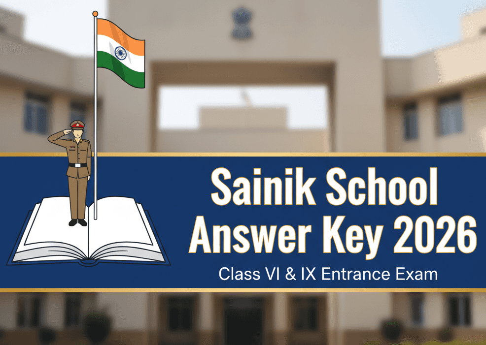 Sainik School Answer Key 2026: Class 6, Class 9 PDF Download, Dates, Steps to Download, How to Challenge AISSEE Answer Key, Steps to Challenge OMR Sheet