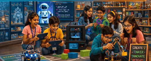 How Experiential Learning and Robotics Turn Curious Kids into Future-Ready Thinkers