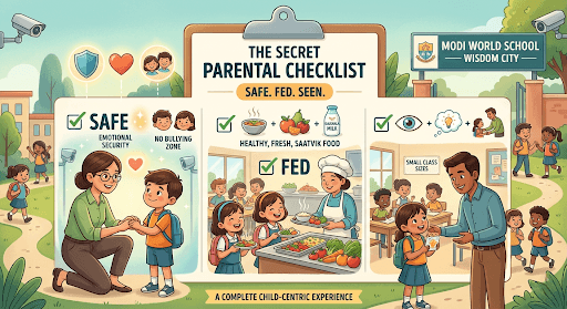 Safe, Fed, Seen - The Checklist Parents Actually Use to Judge a School