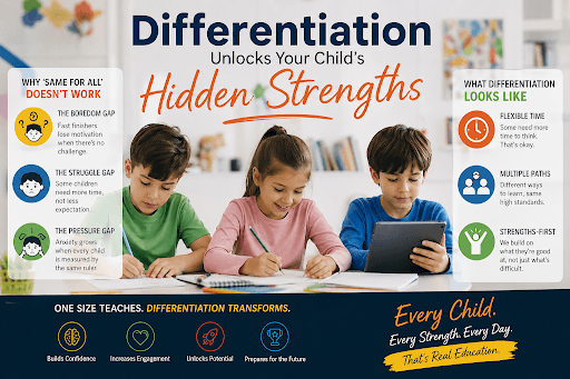 How "Differentiation" Unlocks Your Child’s Hidden Strengths