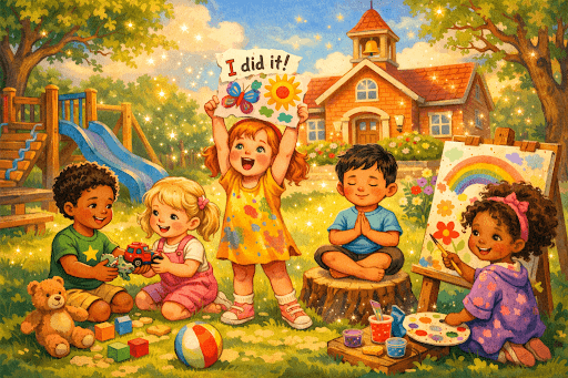 The Hidden Magic of Early Schooling: Skills Children Learn Beyond the Classroom – Tiny Tots International School