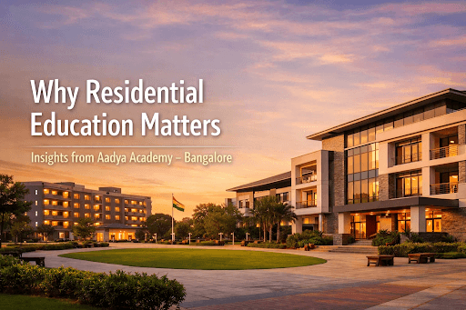 Why Residential Education Matters: Insights from Aadya Academy – The Residential School, Bangalore