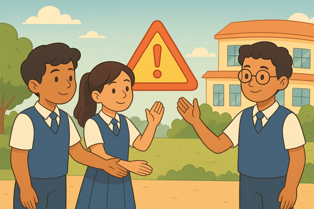 The Safety Triangle: Role of Vigilance, Communication & Unity at Mayoor School, Noida