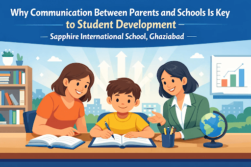 Why Communication Between Parents and Schools Is Key to Student Development – Sapphire International School, Ghaziabad