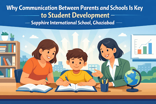 Why Communication Between Parents and Schools Is Key to Student Development – Sapphire International School, Ghaziabad