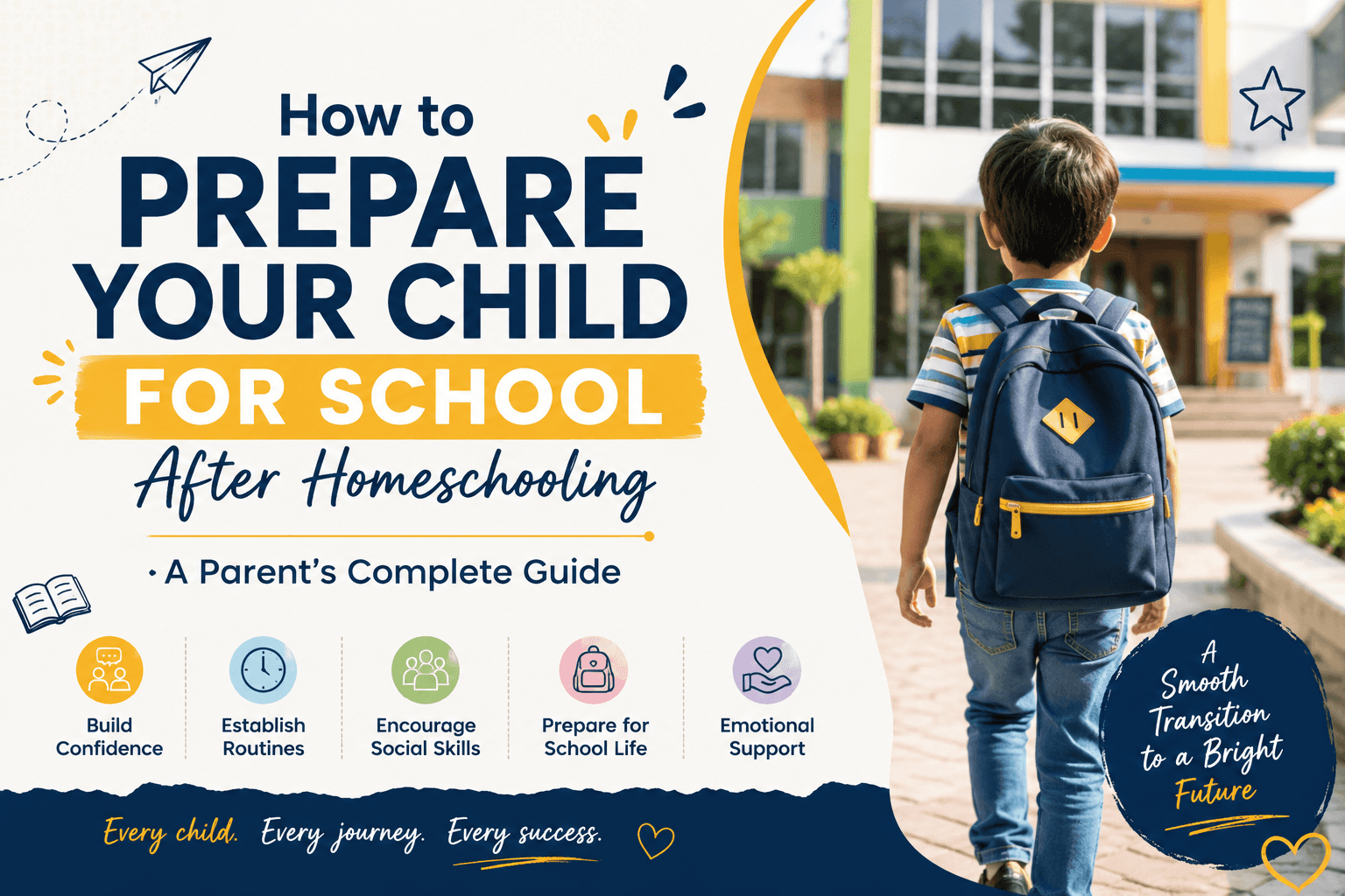 How to Prepare Your Child for School After Homeschooling