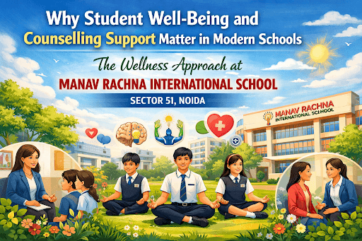 How does the Wellness Approach at MRIS Sector 51, Noida helps students?