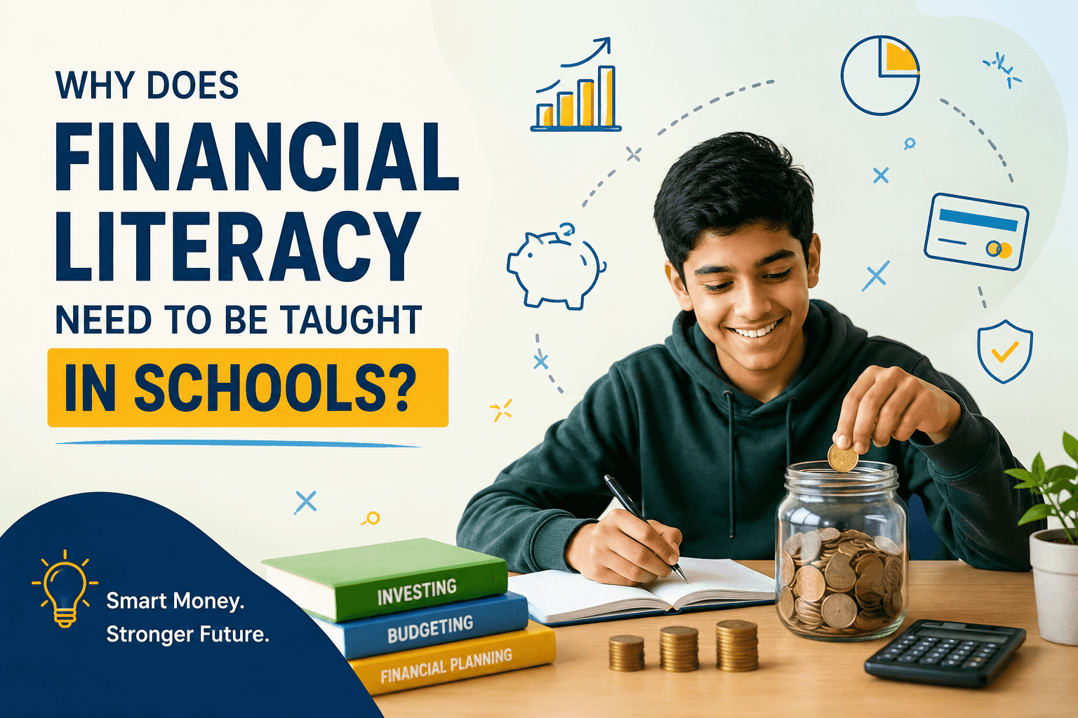 Why does financial literacy need to be taught in schools?