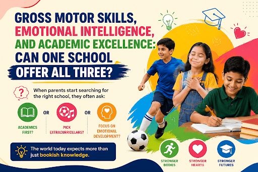 Gross Motor Skills, Emotional Intelligence, and Academic Excellence: Can One School Offer All Three?