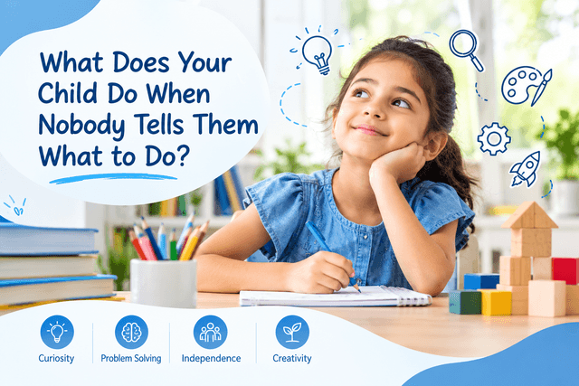 What Does Your Child Do When Nobody Tells Them What to Do?