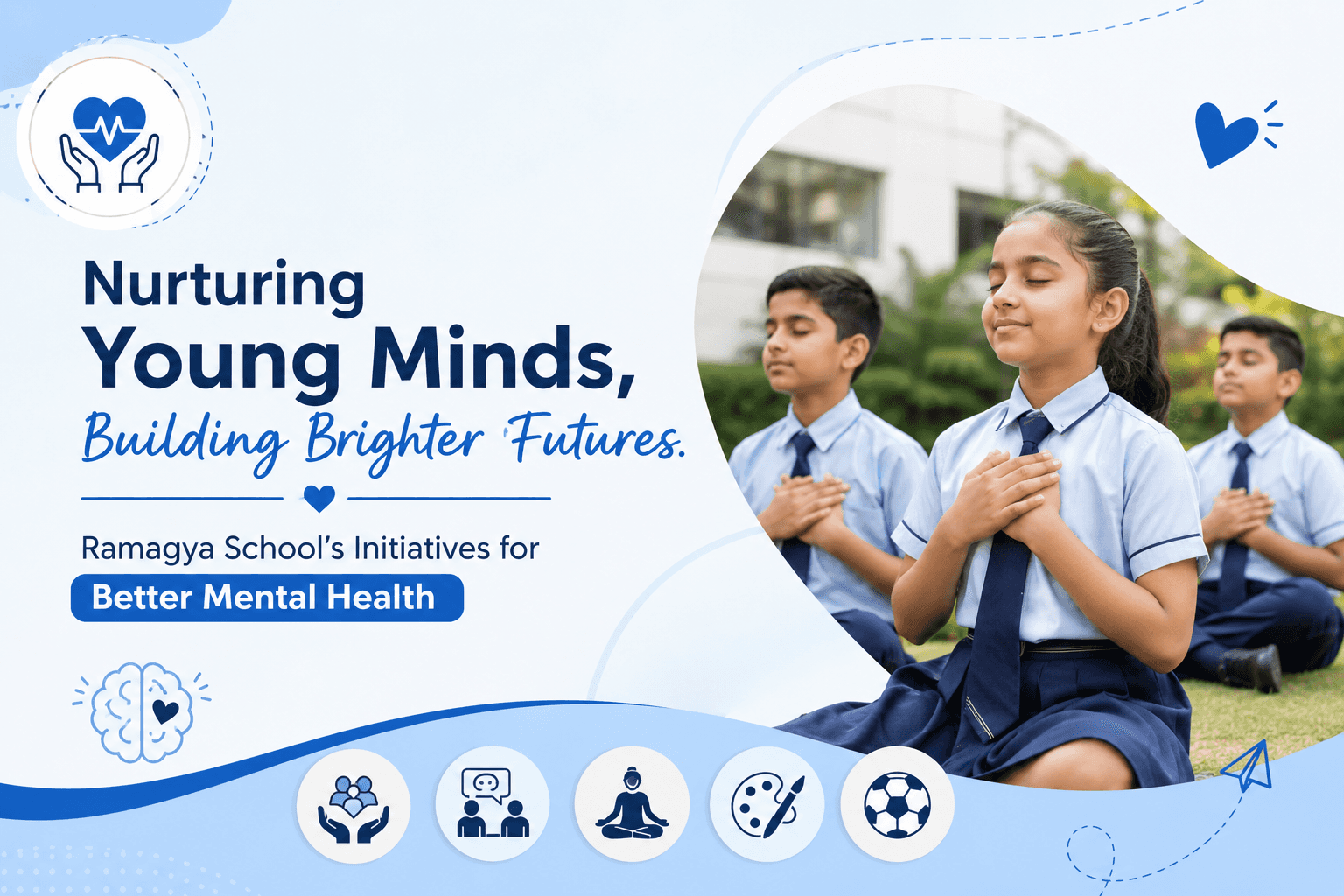 What are the initiatives has Ramagya School taken for the betterment of the Mental Health of students?