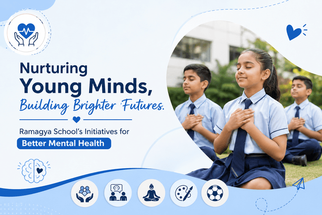 What are the initiatives has Ramagya School taken for the betterment of the Mental Health of students?