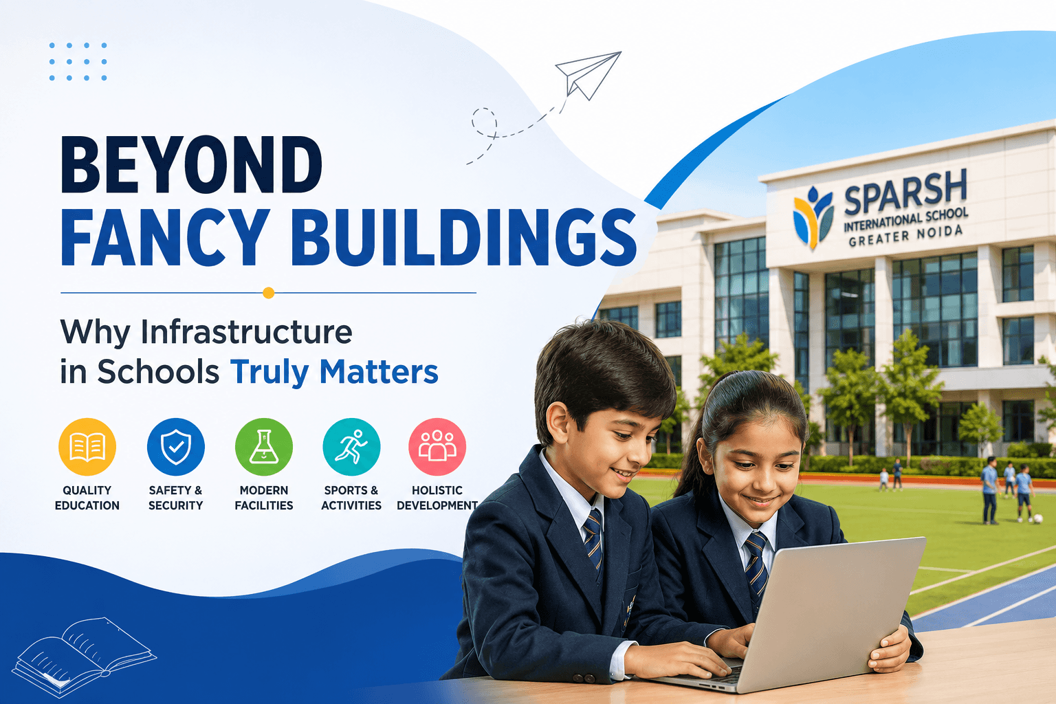 Why do people choose schools with fancy infrastructure?