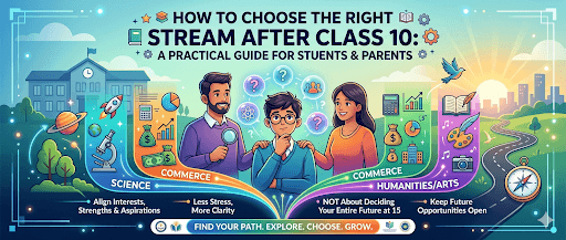 How to Choose the Right Stream After Class 10: A Practical Guide for Students and Parents