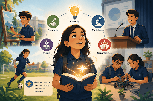 Where Every Learner Finds Their Spark ignited by Exploration