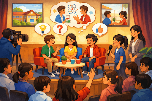 Voices That Matter: How ‘The Talk Show’ Inspires Expression at Aadya Academy