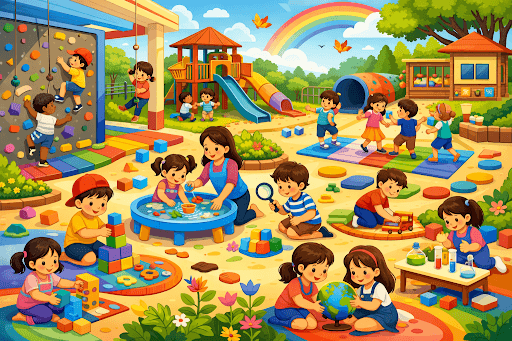 Learning Through Play: Creating Joyful Experiences at Greater Noida World School, Sigma I