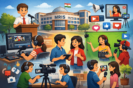 How Media Education Helps Students Become Confident Communicators at MRIS, Sector 21C, Faridabad