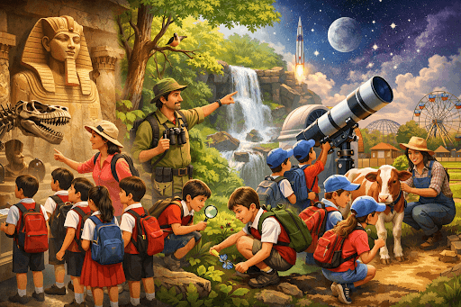 Exploring Beyond the Classroom: Trips and Excursions at Salvation Tree School, Greater Noida West