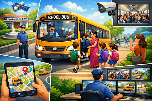 Safe Journeys Every Day: Transport and Security at Sapphire International School