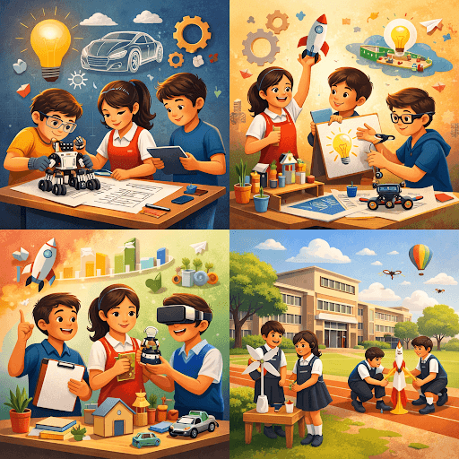 Design, Innovation, Creativity and Entrepreneurship (D.I.C.E): Fostering Future-Ready Minds at Swarnprastha Public School
