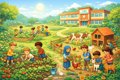 When Students Tend Gardens and Animals: Education Reimagined at TKA Handewadi