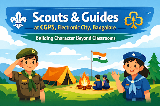 Building Character Beyond Classrooms: Scouts and Guides at CGPS, Electronic City, Bangalore