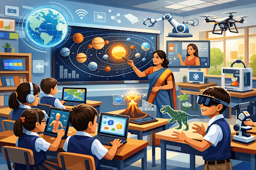 How Smart Classrooms at St. Teresa School, Greater Noida West, Are Changing the Way Children Learn