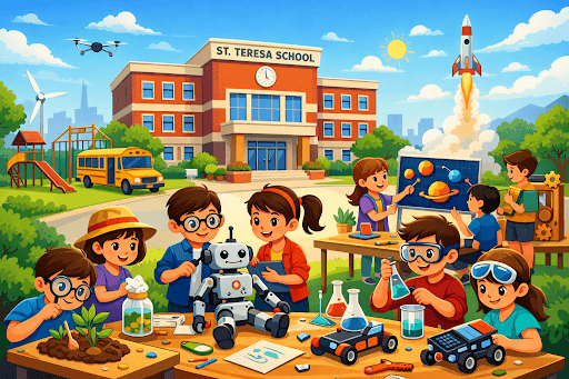St. Teresa School Indirapuram: Nurturing Young Innovators Through Hands-On Learning