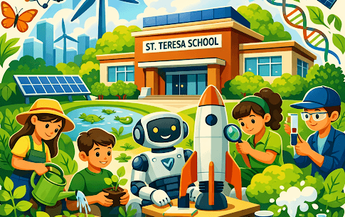 Where Green Meets STEM: The Transformative Education at St. Teresa School