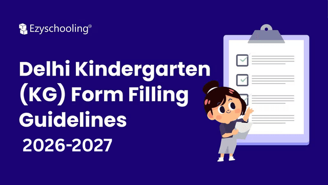Delhi KG/Pre Primary School Admission Form 2026-27