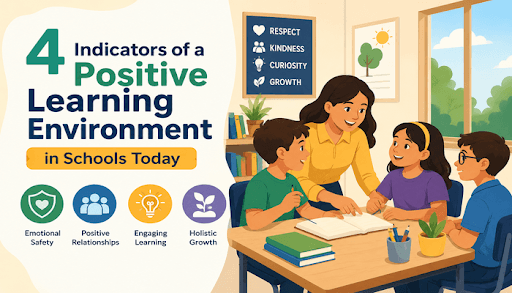 4 Indicators of a Positive Learning Environment in Schools Today