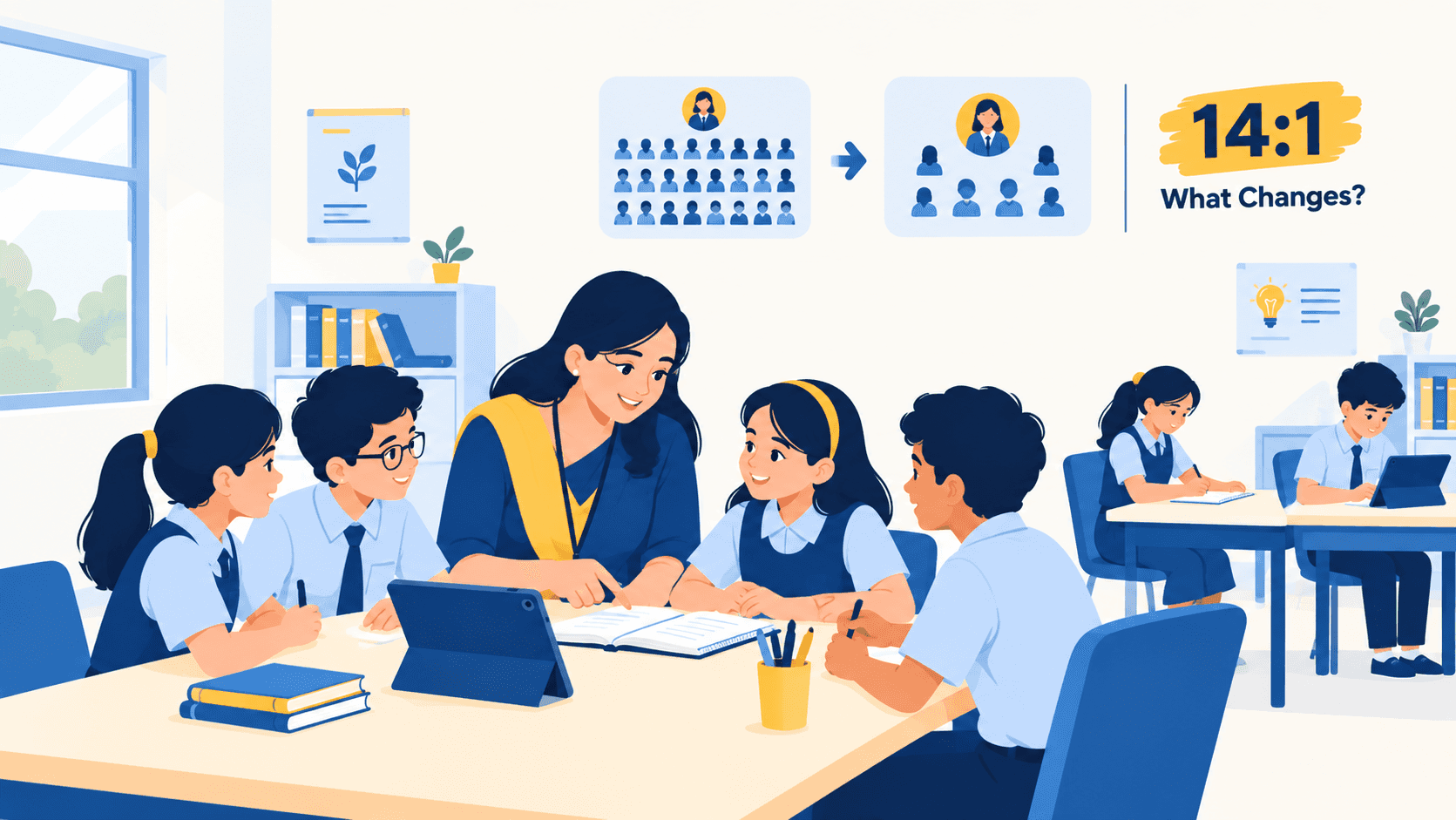 14 Children Per Teacher: What That Number Really Changes in a Classroom