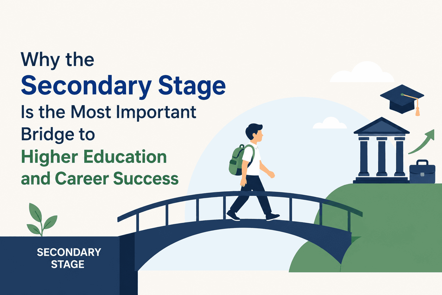 Why the Secondary Stage Is the Most Important Bridge to Higher Education and Career Success