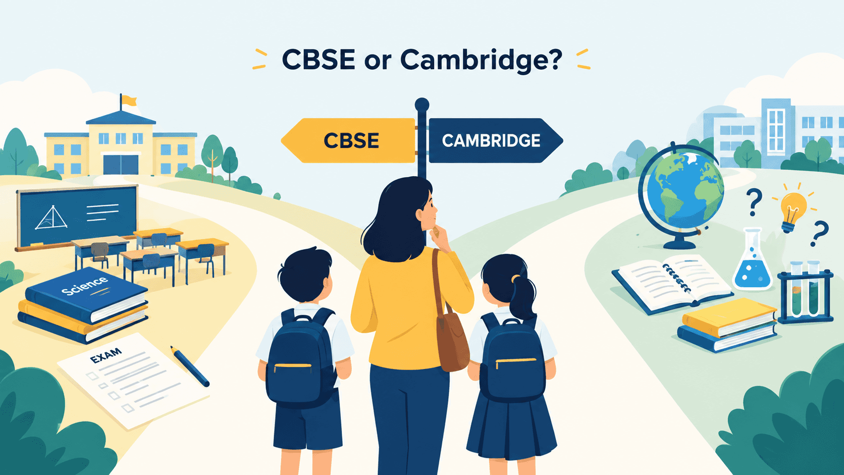 CBSE or Cambridge? A Parent's Guide to Choosing the Right Board