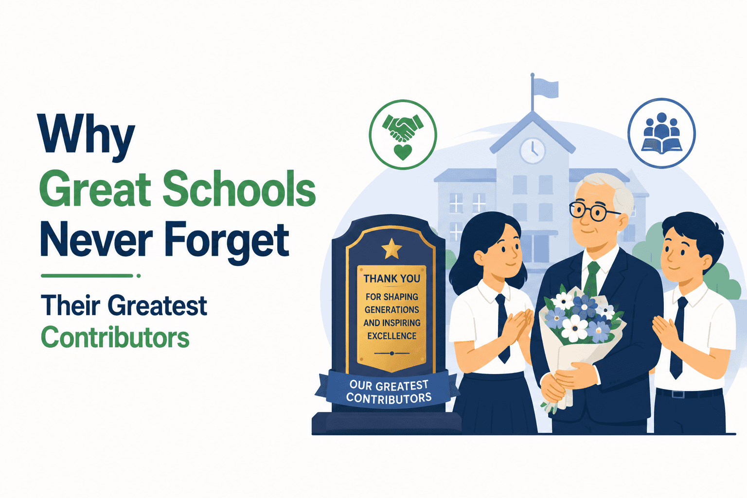 Why Great Schools Never Forget Their Greatest Contributors