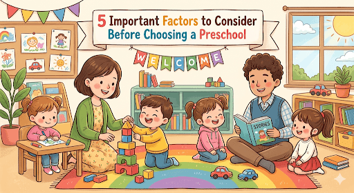 5 Important Factors to Consider Before Choosing a Preschool