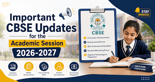 Important CBSE Updates for the Academic Session 2026-2027